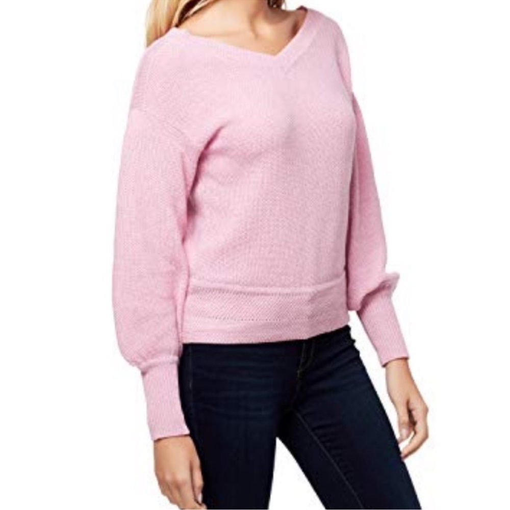 Jessica Simpson Corrin Drop Shoulder Light Weight Sweater